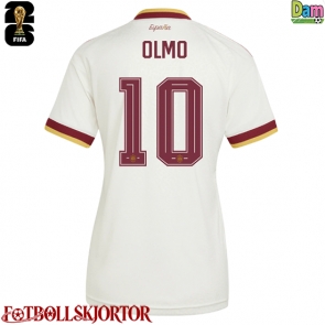 Spanien Dani Olmo #10 Bortatröja Dam VM 2026 Kortärmad